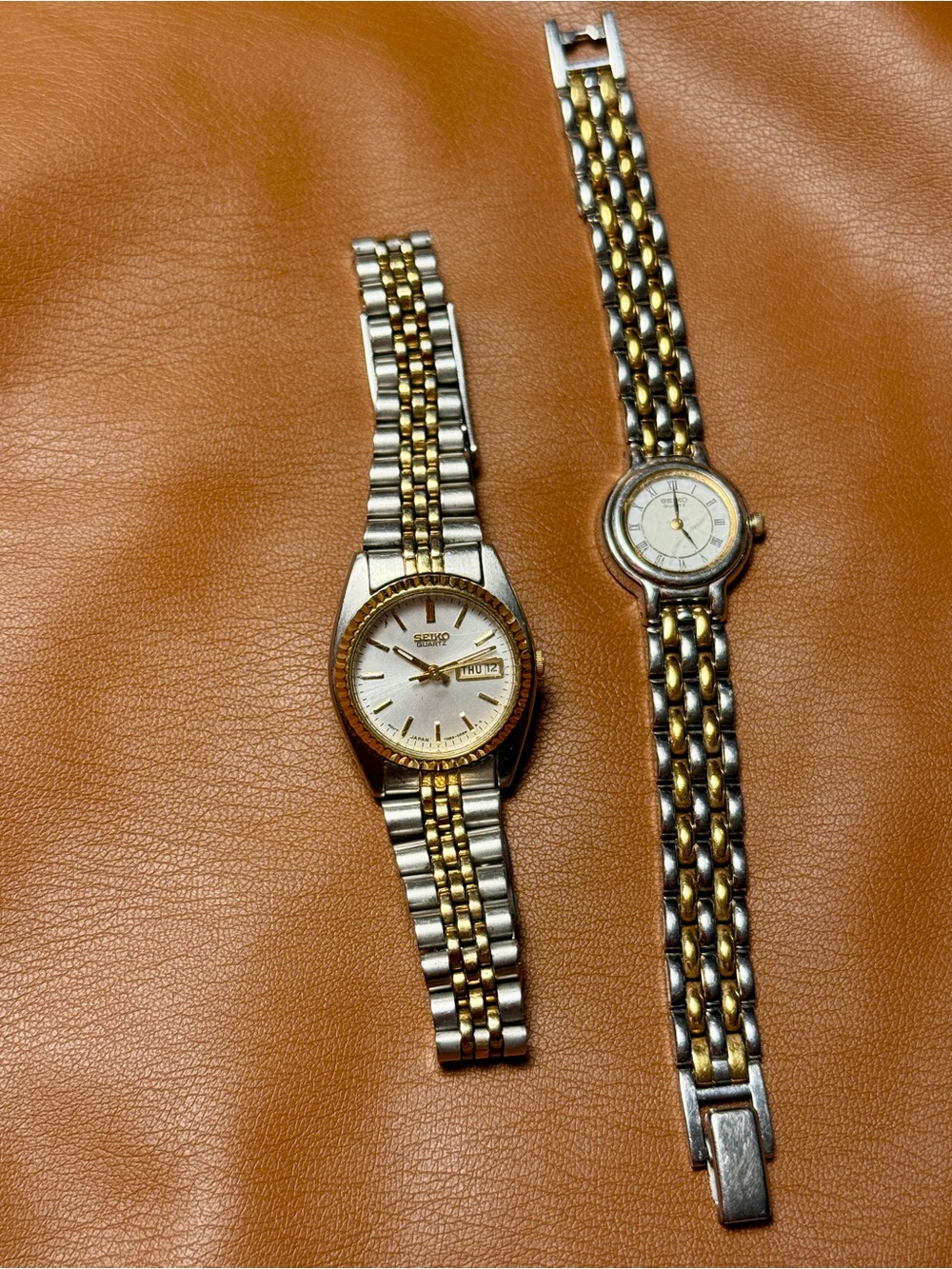 Seiko Two-Tone Women's Stainless Steel Watch - Gold & Silver